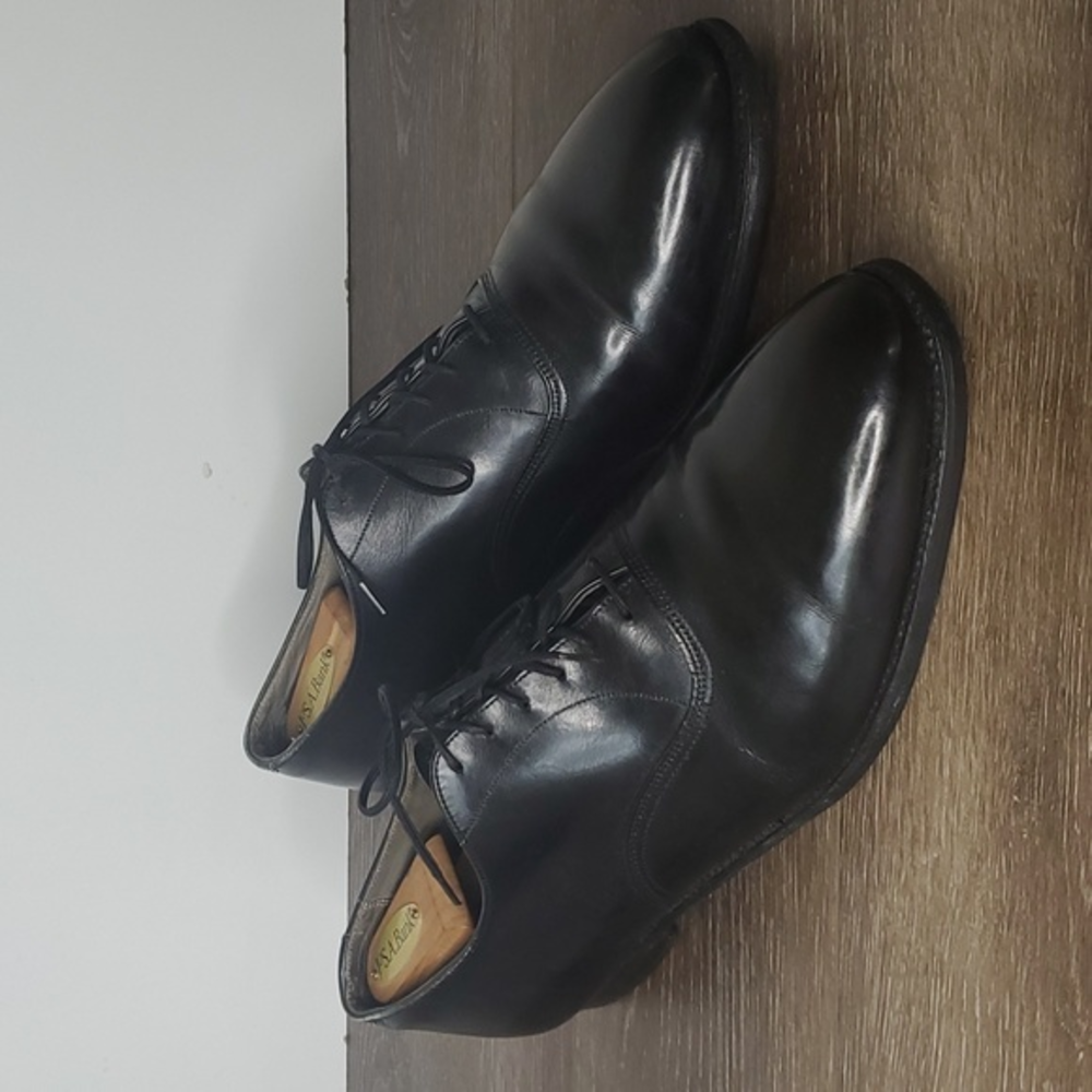 Cordwainer Wright Black Leather Wingtip Oxford Shoes Men's Size 13D‎